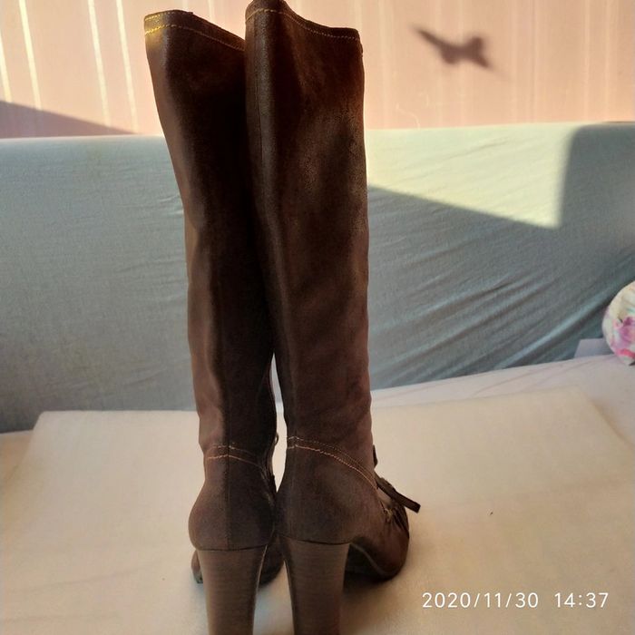 Bottes italiennes en cuir p38 - photo numéro 4