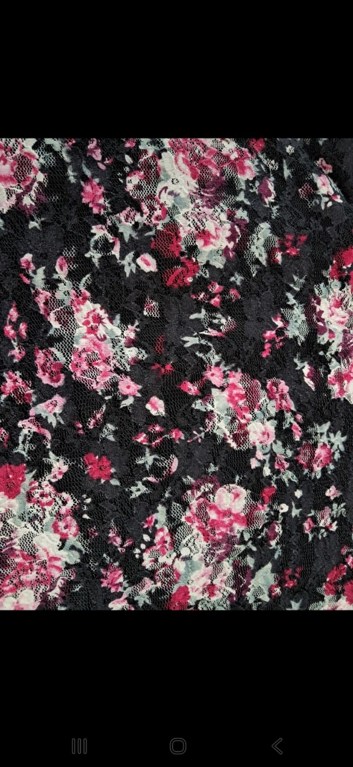 Tour de cou dentelle fleurie - photo numéro 2