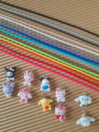 Créez votre collier hello kitty🎀