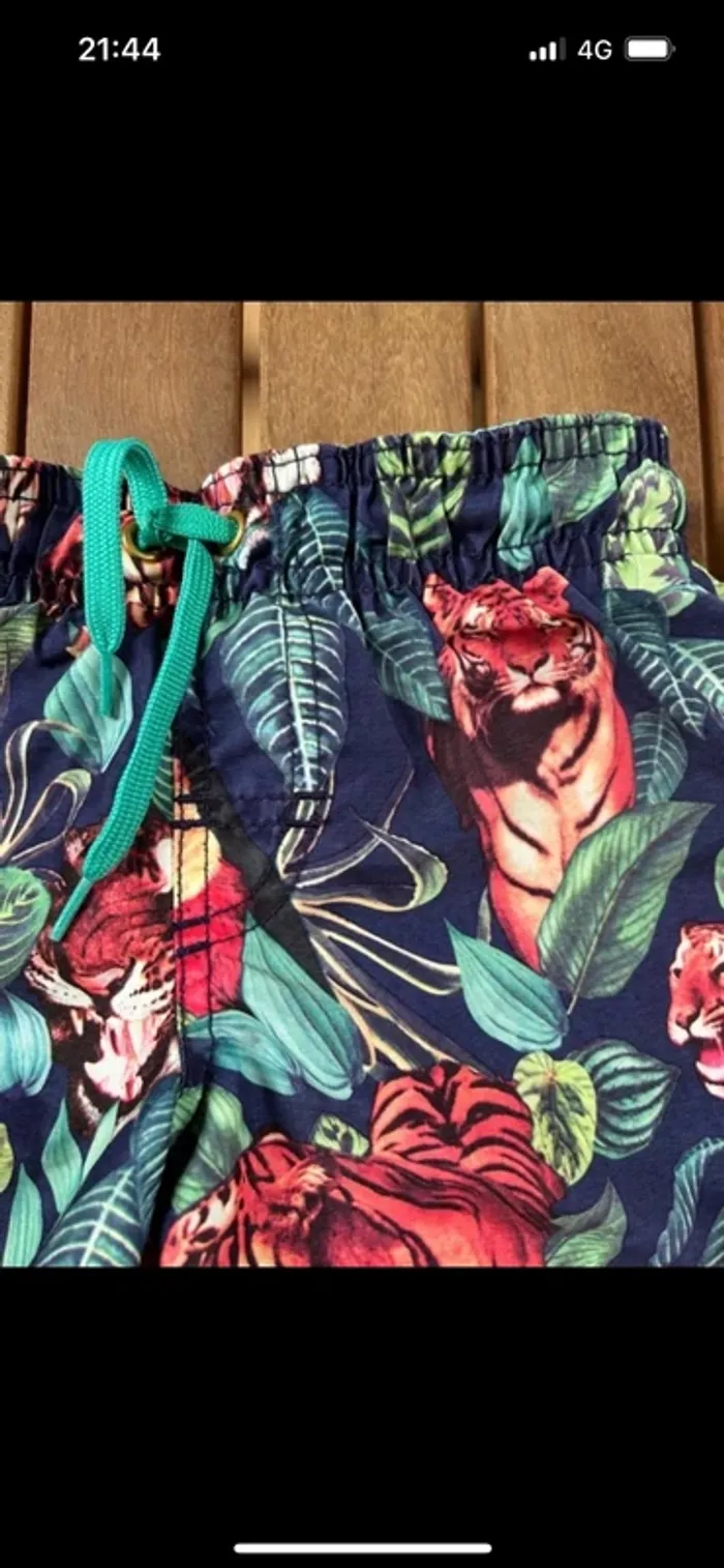 Short de Bain 4 ans garçon jungle - photo numéro 3