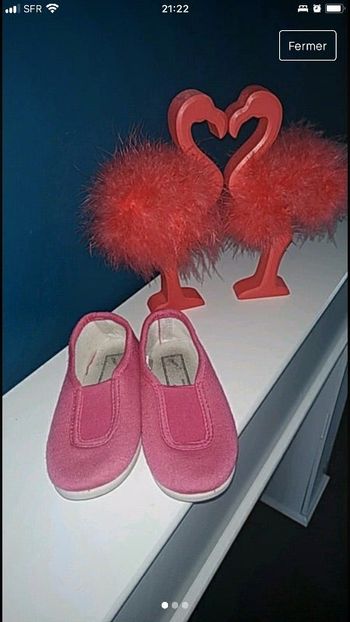 Ballerines roses taille 25