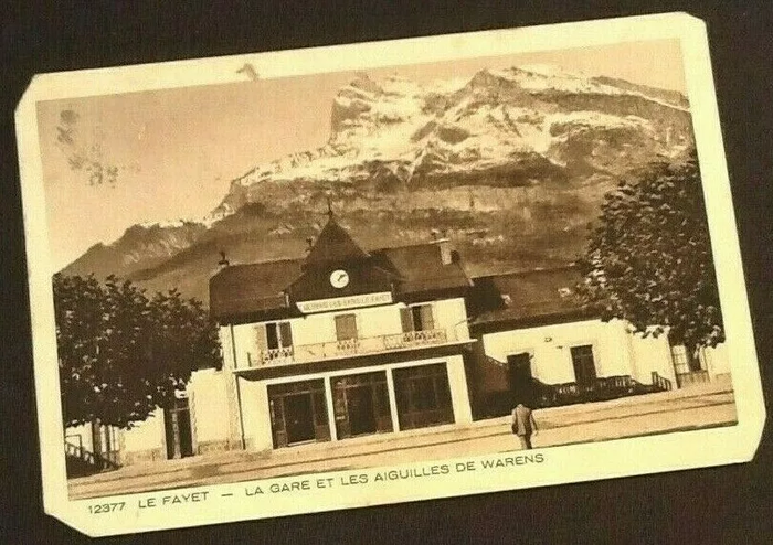 Cachet Régiment de Tirailleurs Marocains Vaguemestre (1941) Carte postale ancienne Le Fayet - photo numéro 3
