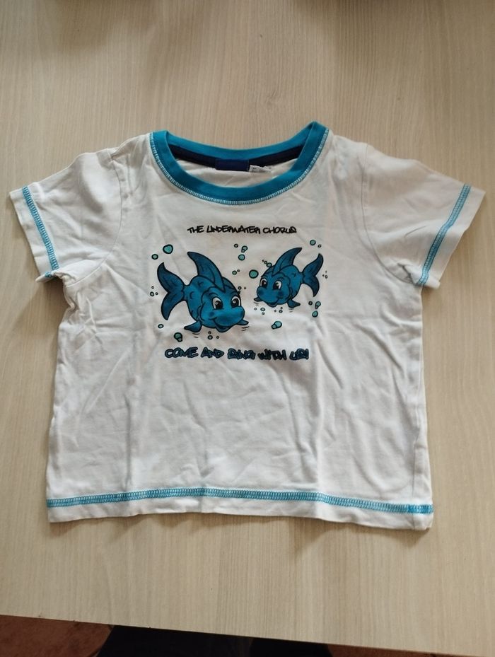 T-shirt poisson 3 ans