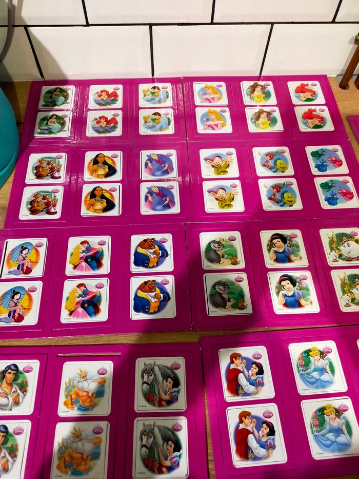 Lot domino mémo princesses Disney - photo numéro 2