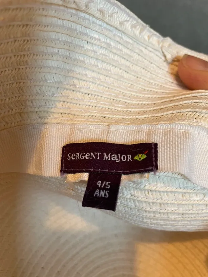 Chapeau sergent major 4 ans - photo numéro 2