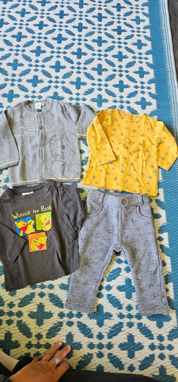 Lot 6 mois garçon Disney Winnie
