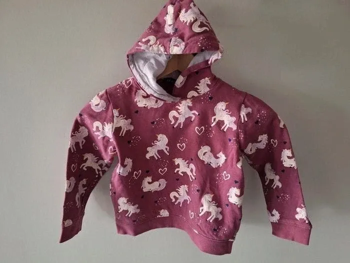 Sweat capuche licorne Blue Seven 6 ans