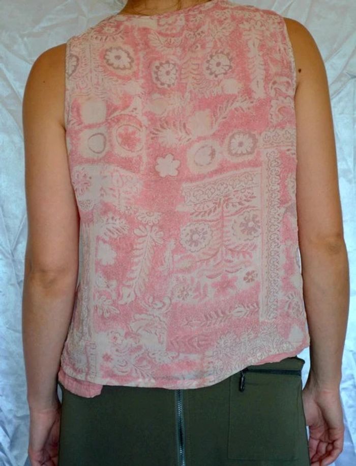 Débardeur rose clair doublé taille M - photo numéro 4