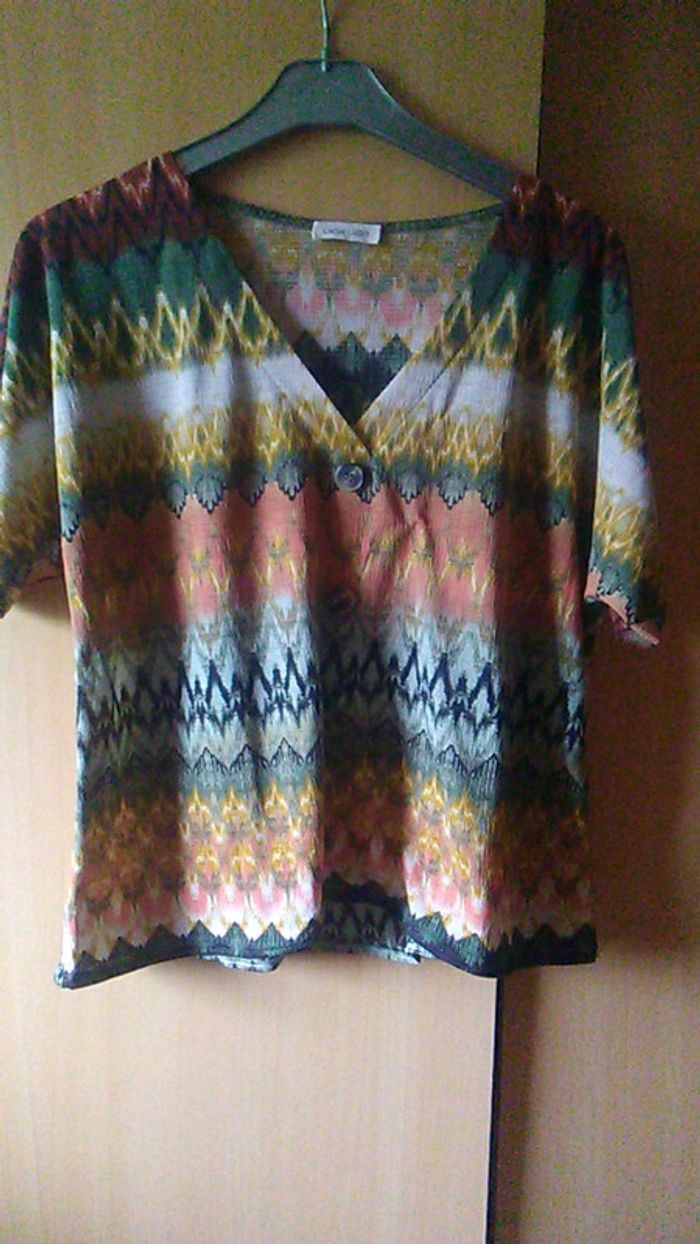 T-shirt manches courtes fluide