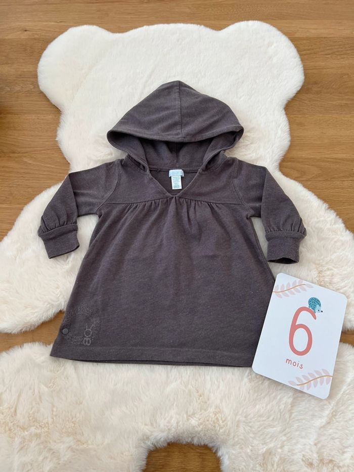 Robe avec capuche