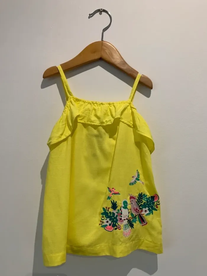 Débardeur jaune Sergent Major