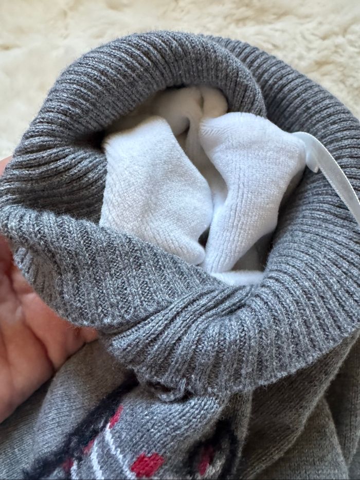👕 pull très chaud hiver - bébé garçon - 9 mois - 71cm - très bon état - photo numéro 9