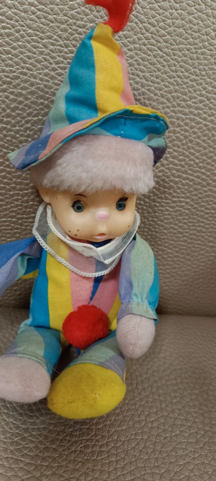 Poupée chiffon clown pierrot garçon - photo numéro 6