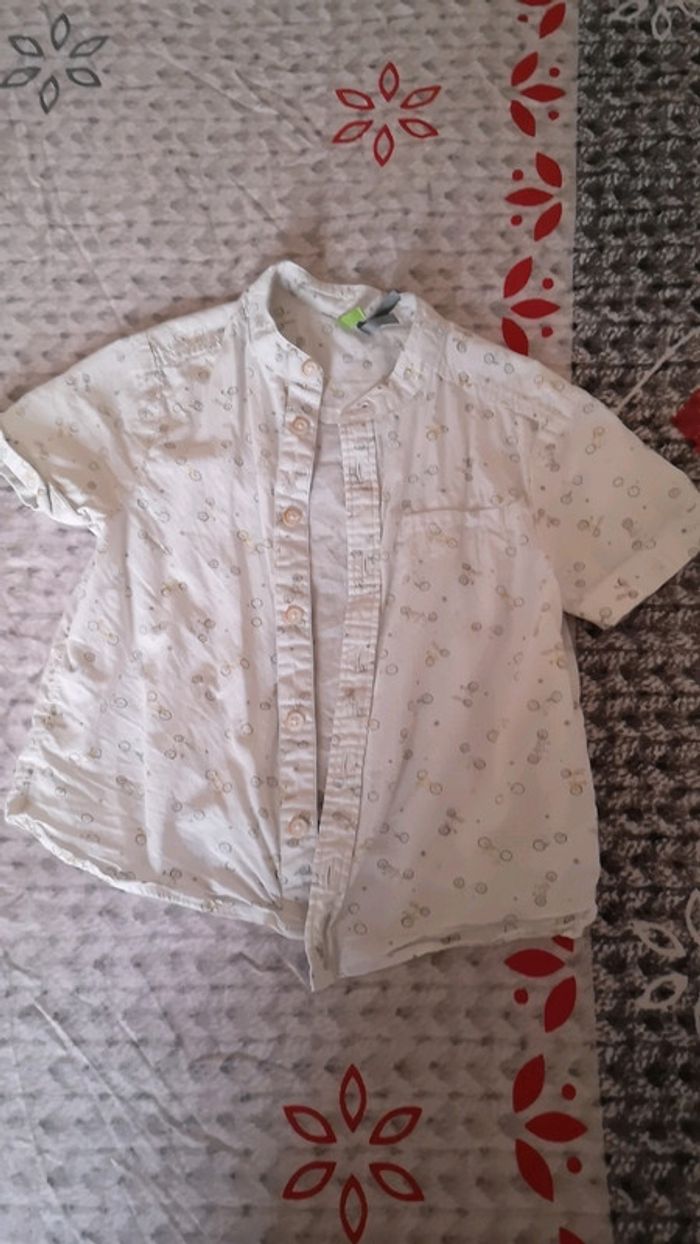 Chemise 3 ans