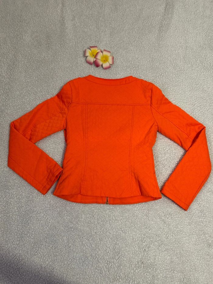 Veste orange - photo numéro 2