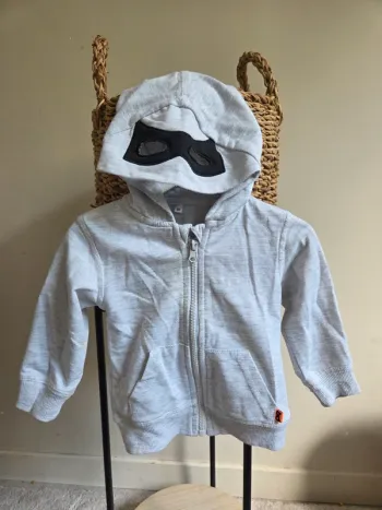 Gilet zippé 18 mois