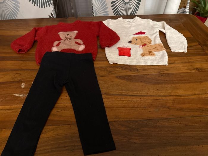 Pull Zara primark 3/4ans Calvin kiabi 4 ans