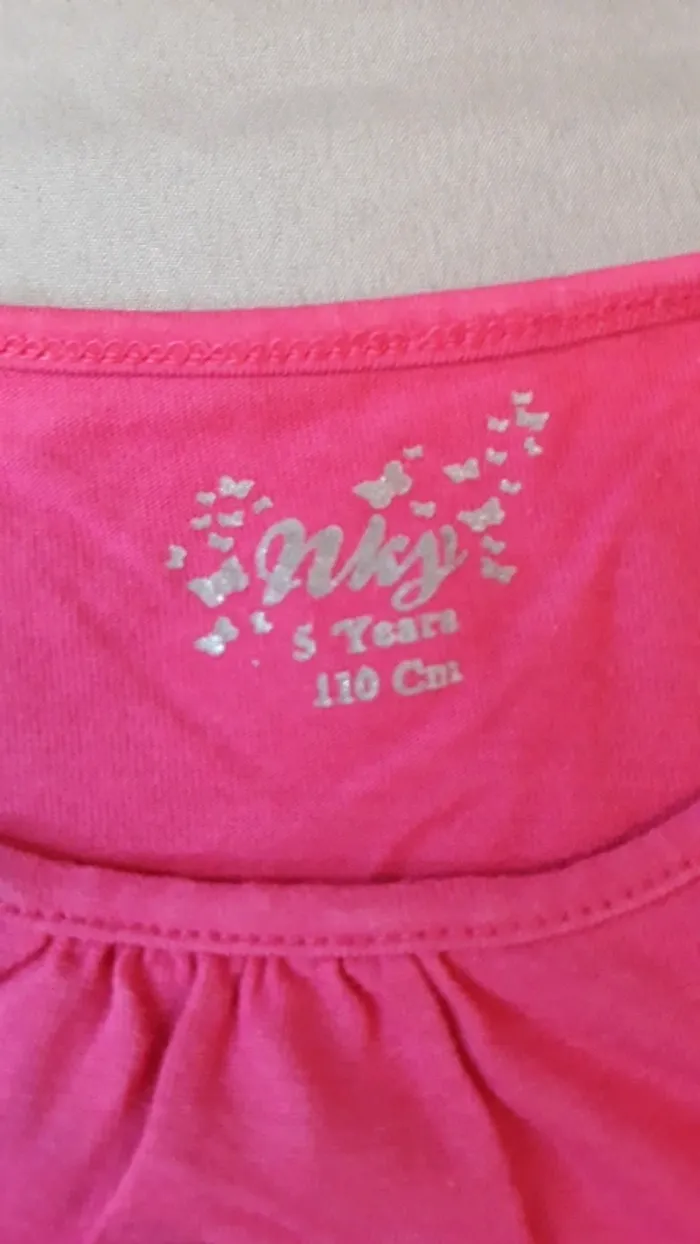 T shirt manche longue 5 ans - photo numéro 3