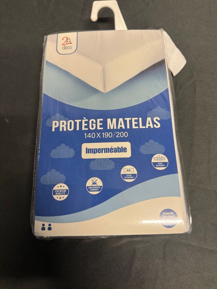 Protège Matelas 140×200 Imperméable NEUF - photo numéro 3