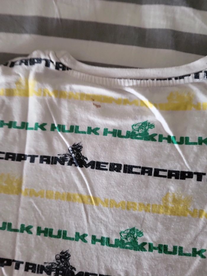 T-shirt MC Avengers 7-8 ans - photo numéro 5