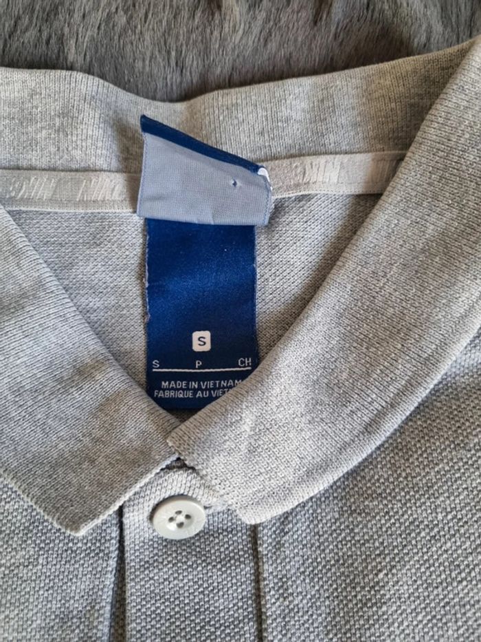 Polo manches courtes Nike Gris, S Hommes - photo numéro 6
