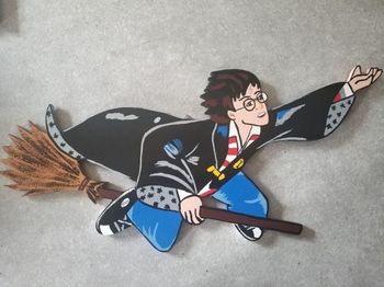 Cadre bois Harry Potter