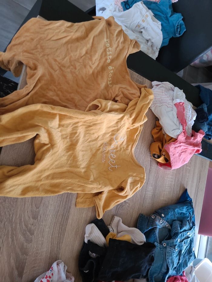 Lot 4 pyjamas hiver 6 mois