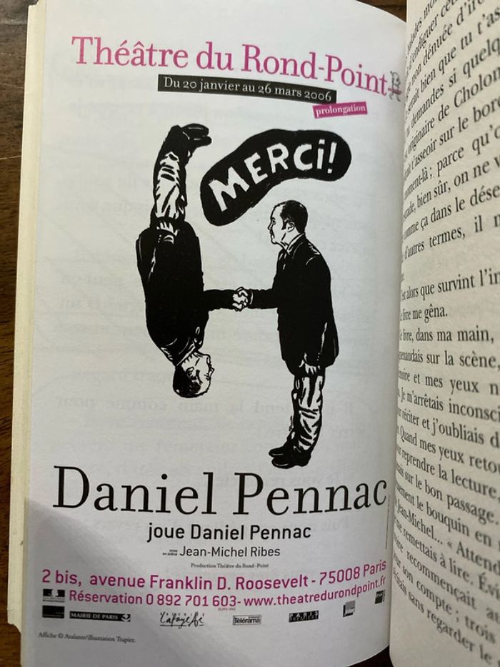 Merci, suivi de mes italiennes de Daniel Pennac - photo numéro 4