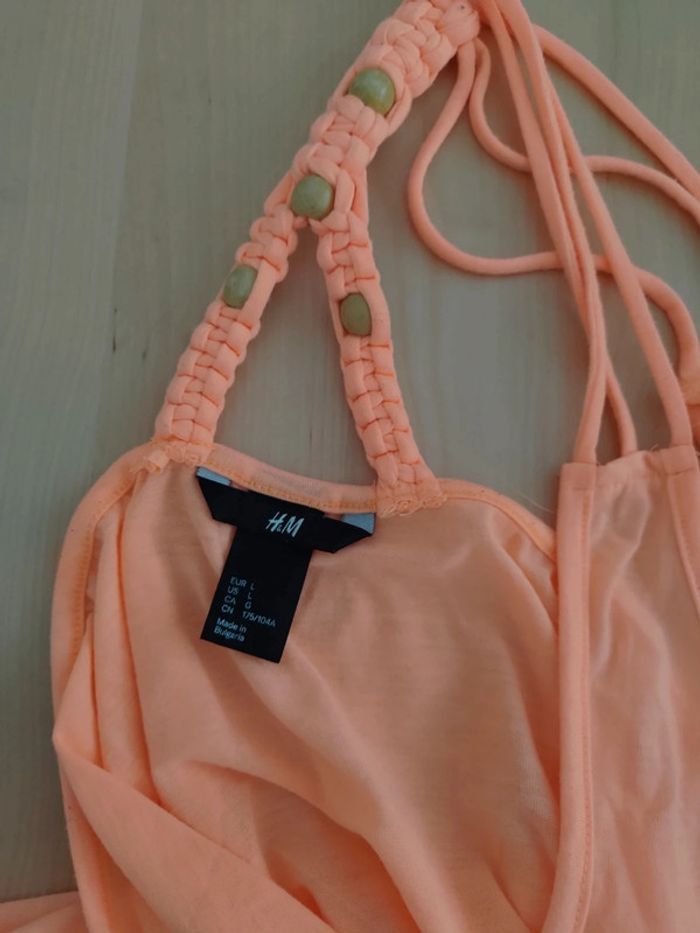 H&M débardeur fluo L - photo numéro 3