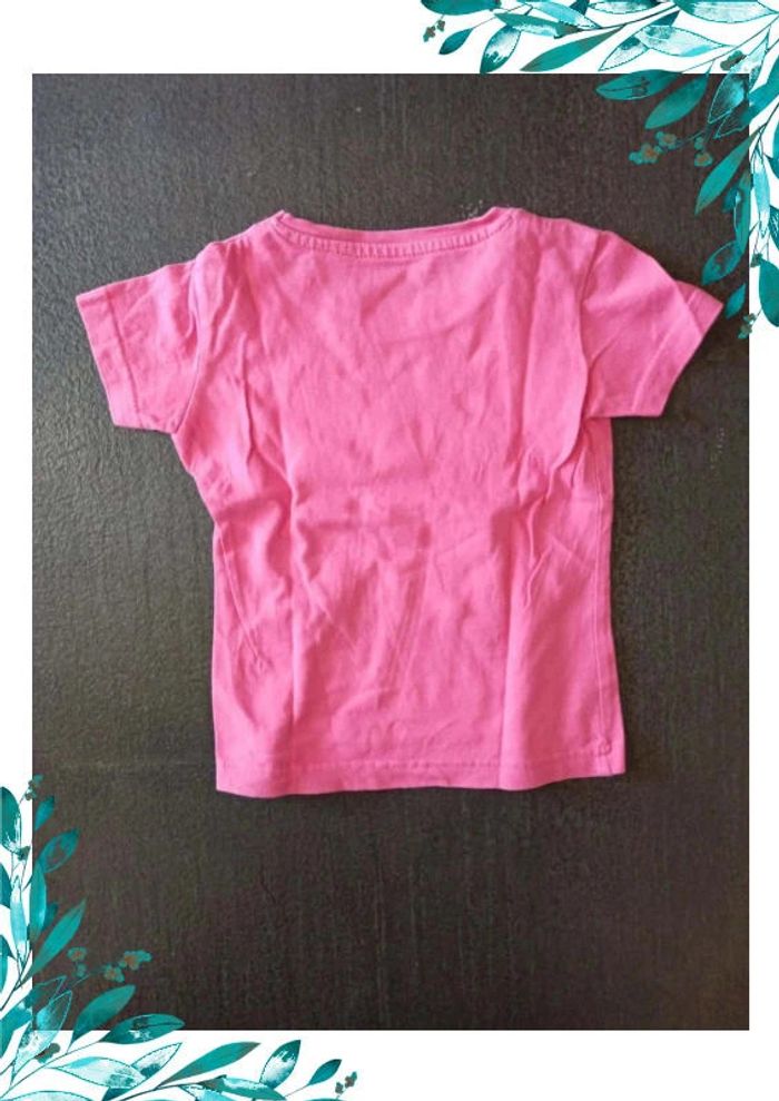 Tee shirt fille rose phare 24 mois - photo numéro 4