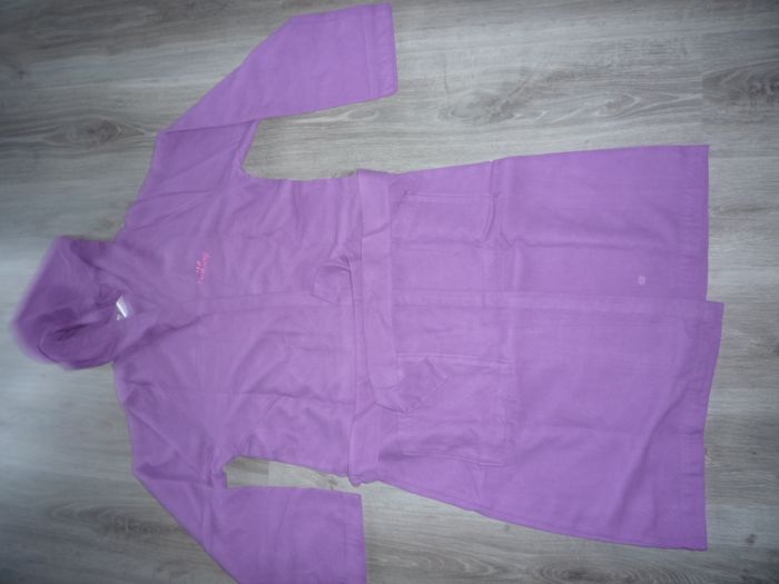 PEIGNOIR A CAPUCHE MICROFIBRE VIOLET "NABAIJI BY DÉCATHLON" - Taille M - n°02