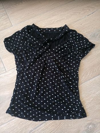 Haut taille unique cache coeur