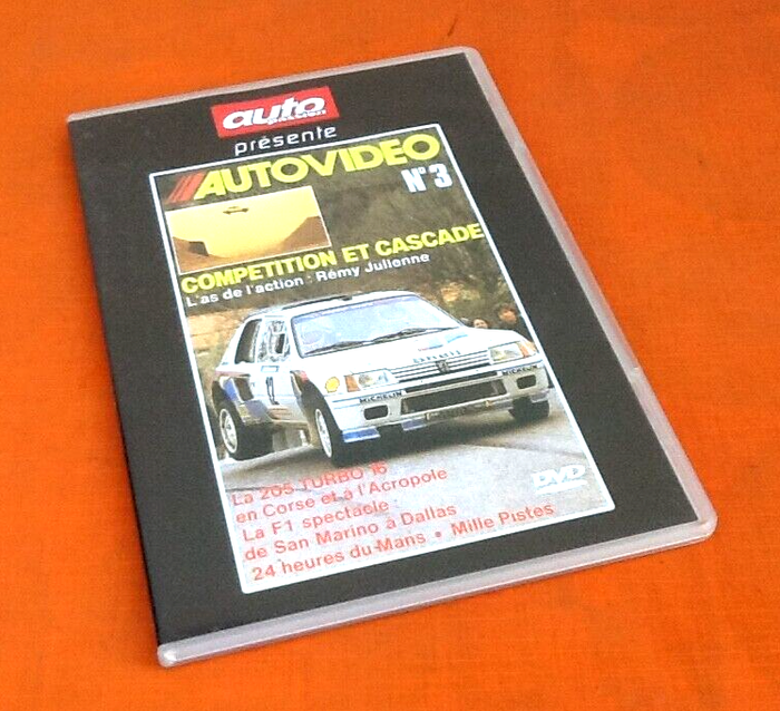 DVD auto passion présente Autovidéo L' as de l' action : Rémy Julienne