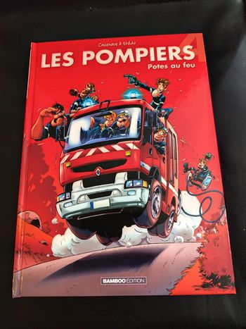 BD les pompiers Potes au feu