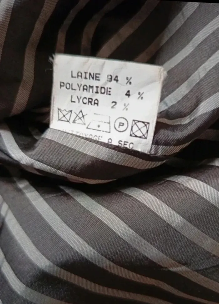 Blazer Patrick Mendes vintage t.36 laine - photo numéro 10