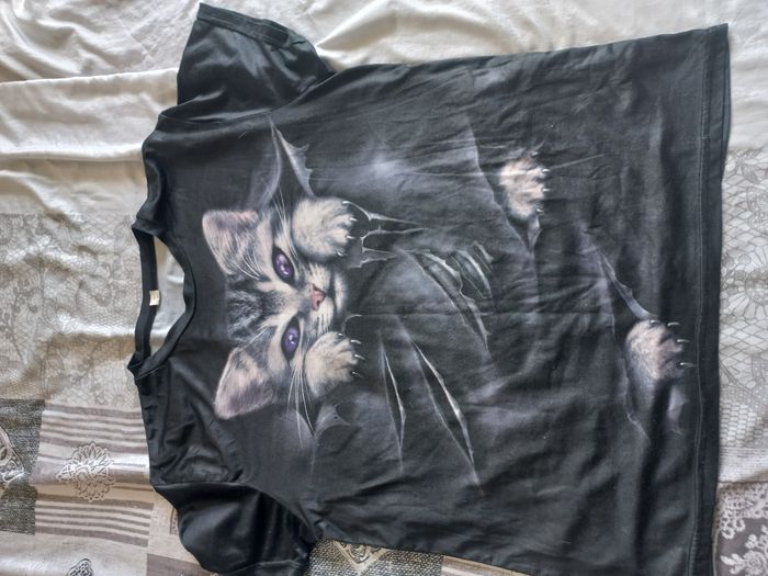 vends tee shirt chat