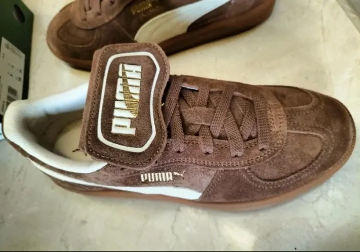 Baskets Puma Palermo couleur marron neuves - photo numéro 4