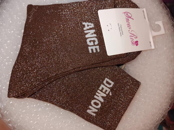 chaussettes femmes paillettes - photo numéro 3