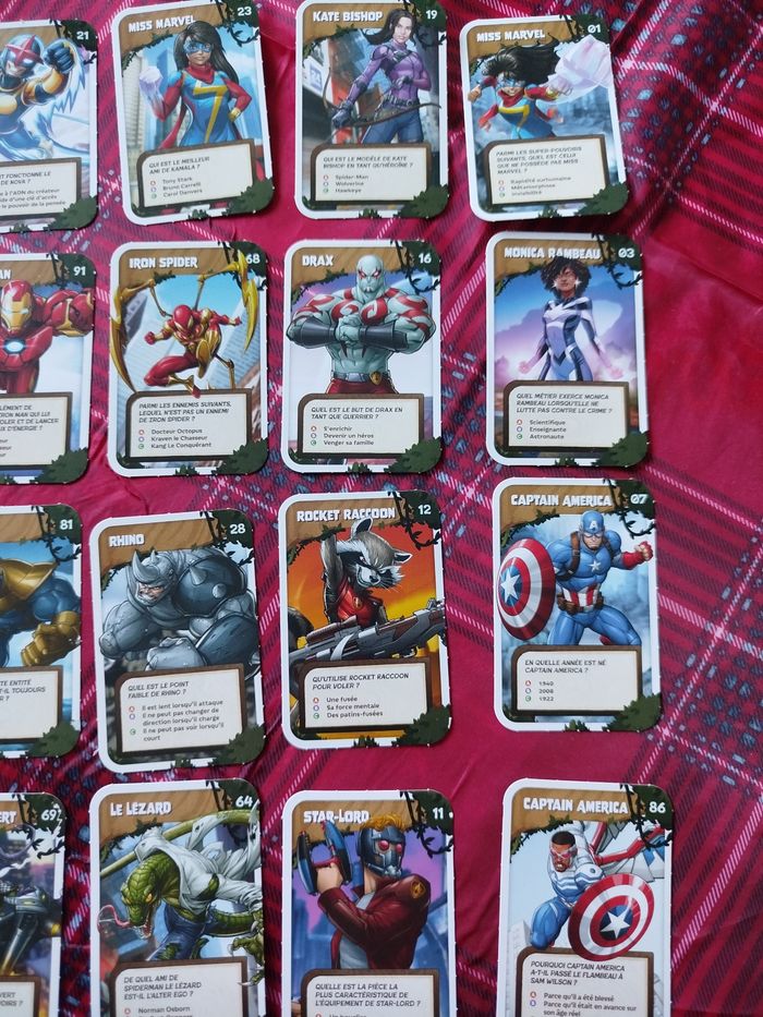 Carte marvel leclerc - photo numéro 3