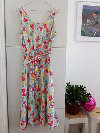 Robe d'été vintage à fleurs