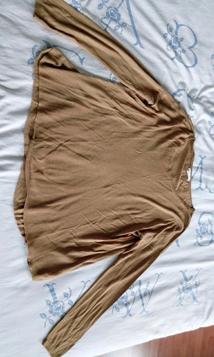 Pull couleur doré - photo numéro 2