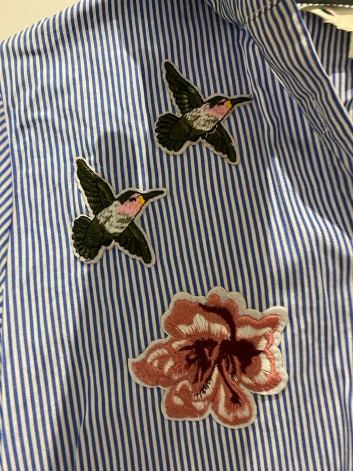 Robe chemise rayée - photo numéro 4