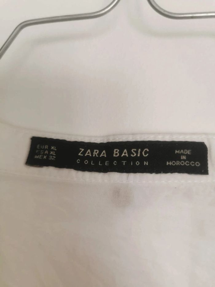 Chemisier blanc Zara - photo numéro 3