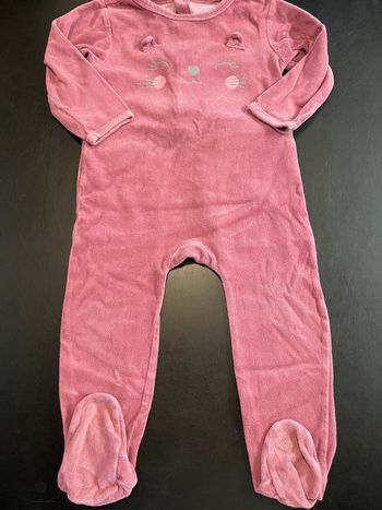 Pyjama velours 36 mois