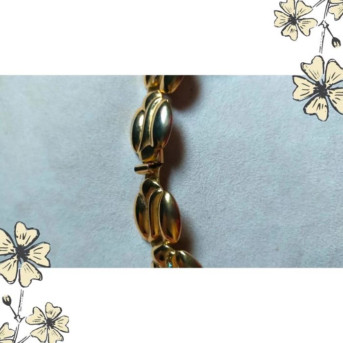 Collier vintage doré sculpté – Élégance rétro - photo numéro 11