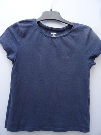 T-shirt à manches courtes bleu marine