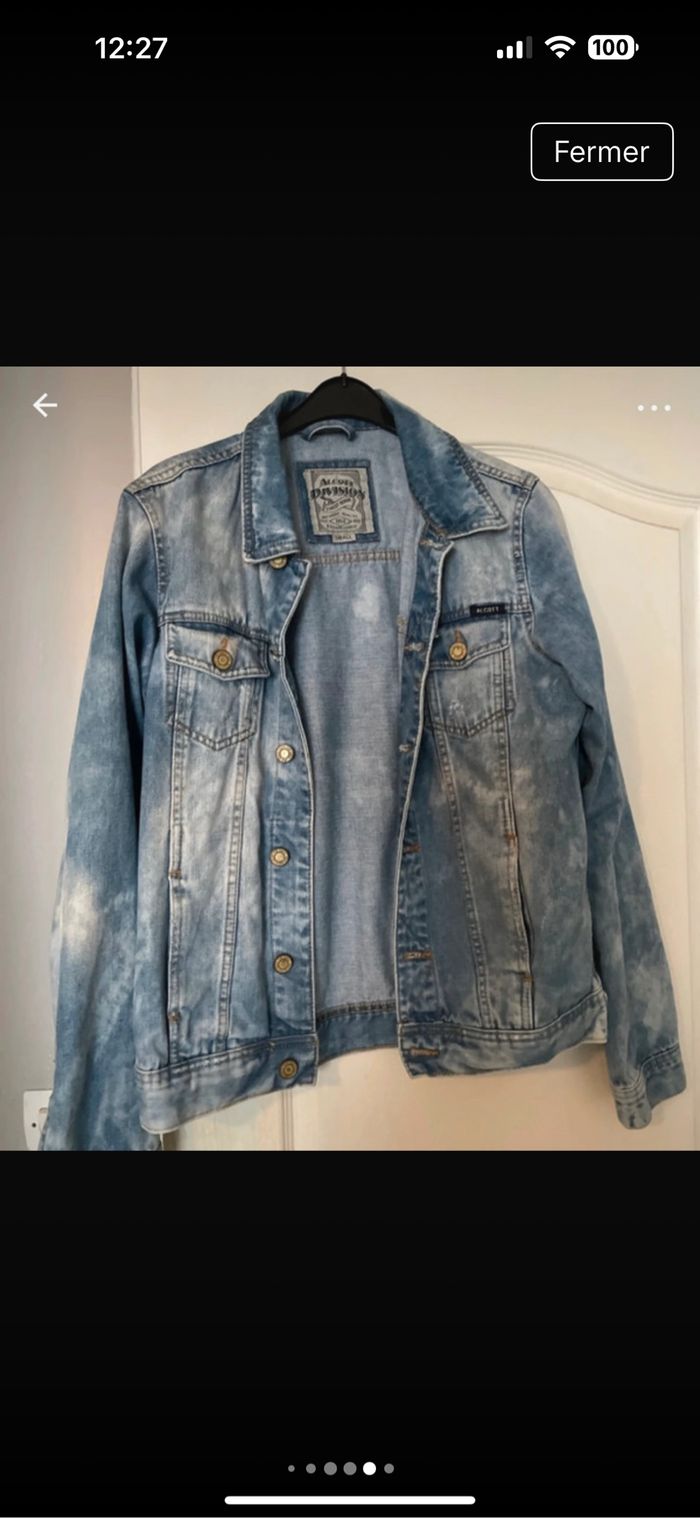 Blouson homme jean taille m - photo numéro 6