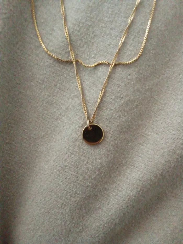 Collier en plaqué or - photo numéro 2