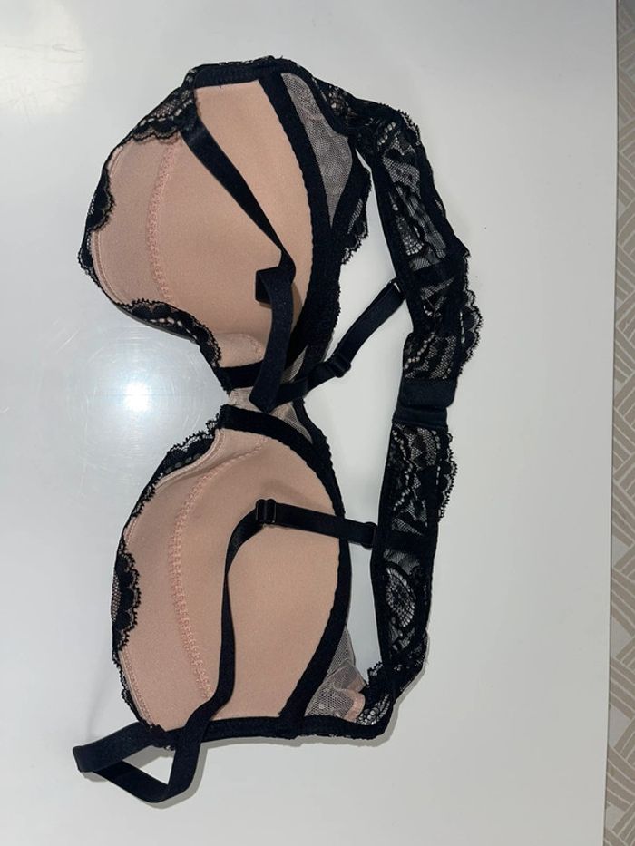 Soutien gorge noir/chair 95B - photo numéro 3