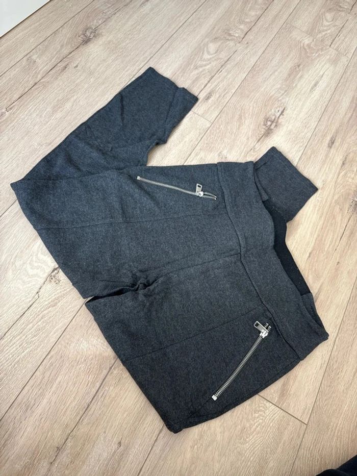 Pantalon élastique gris Pimkie femme taille M